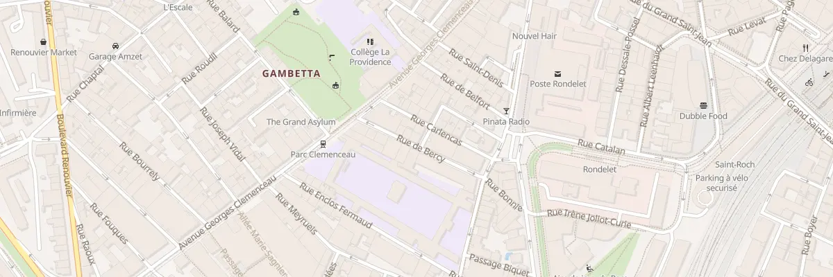 Plan du 5 Rue de Bercy à Montpellier