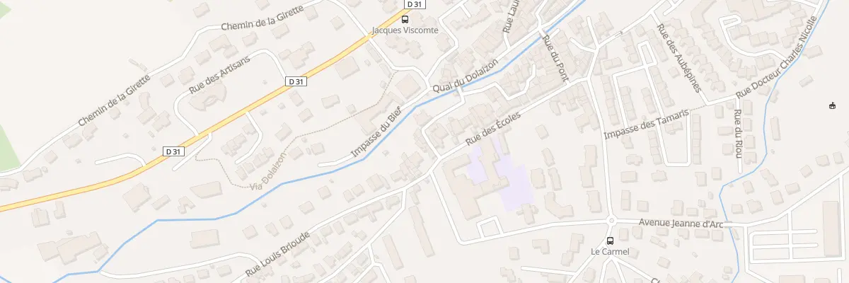 Plan du 6 Rue du Charirou à Vals-près-le-Puy