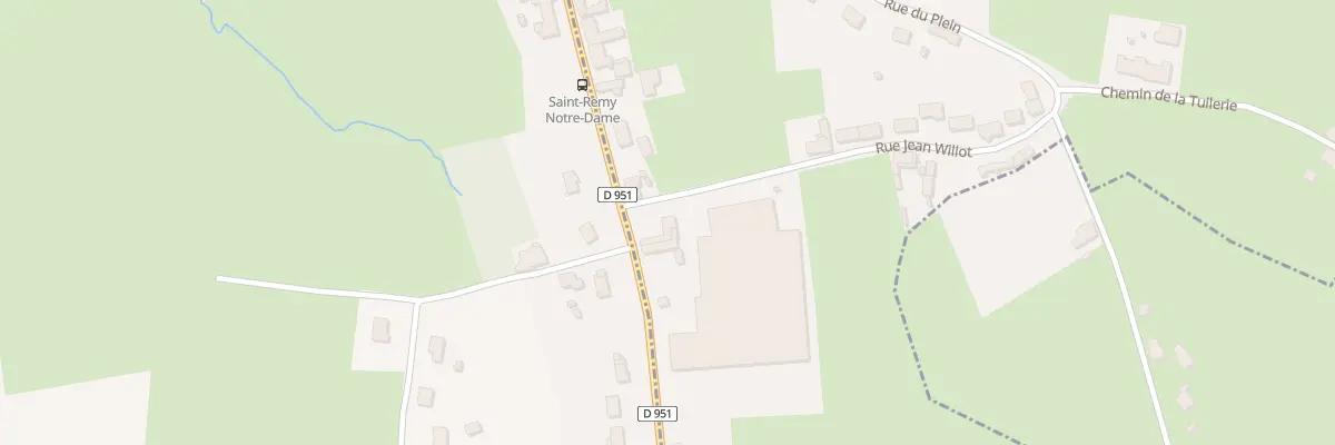 Plan du 53 Rte d’Avesnes à Saint-Remy-Chaussée