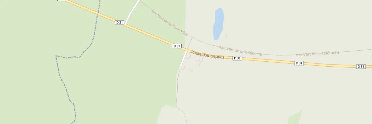 Plan du 5 Rte d’Autreppes à Sorbais