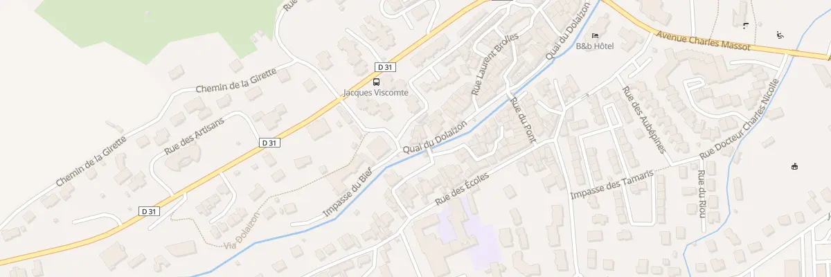 Plan du 38 Quai du Dolaizon à Vals-près-le-Puy