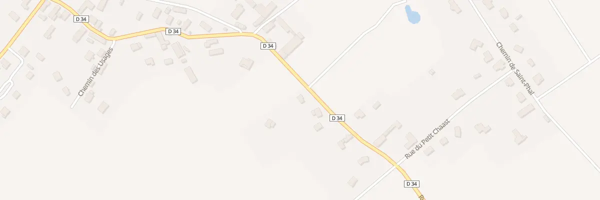 Plan du 30A Rue du Grand Chaast à Bucey-en-Othe