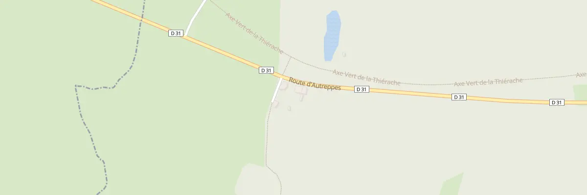 Plan du 3 Rte d’Autreppes à Sorbais