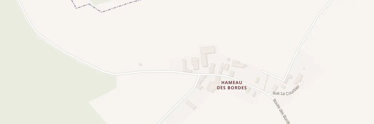 Plan du 116 Rte Des Bordes à Eaux-Puiseaux