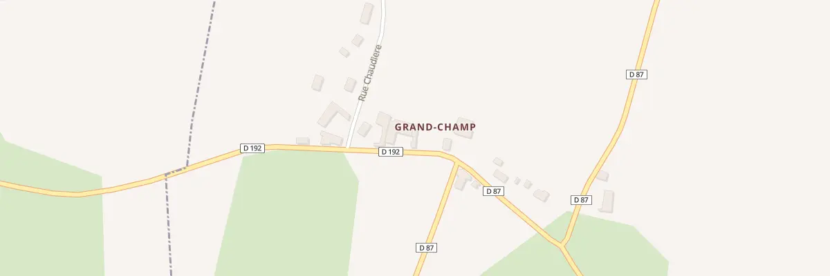 Plan du 5003F Rte de Villiers à Courtaoult