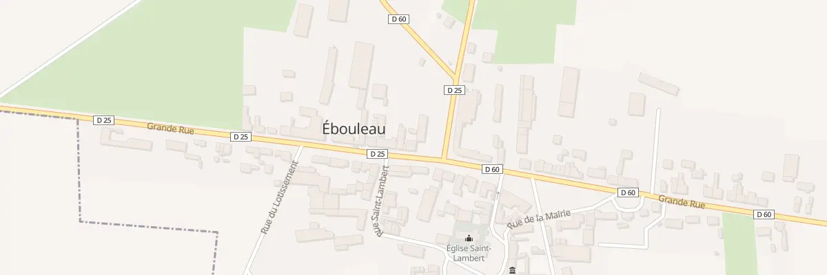 Plan du 19 Gr Gde Rue à Ébouleau