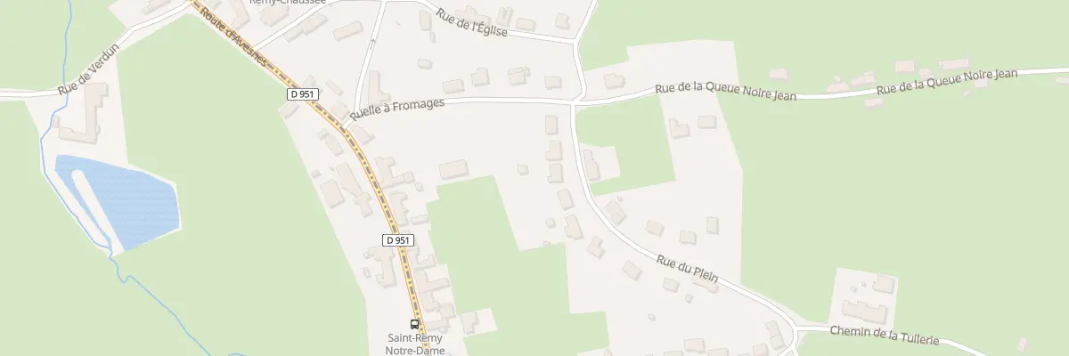 Plan du 6 Rue du Plein à Saint-Remy-Chaussée