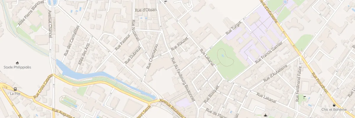 Plan du 32B Rue du Faubourg Boutonnet à Montpellier