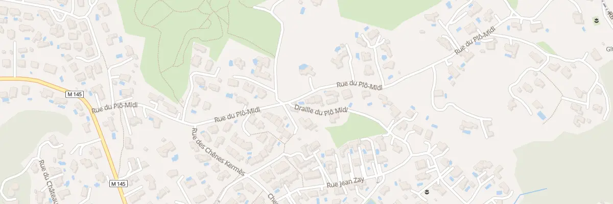 Plan du 388 Rue de Plo Midi à Prades-le-Lez