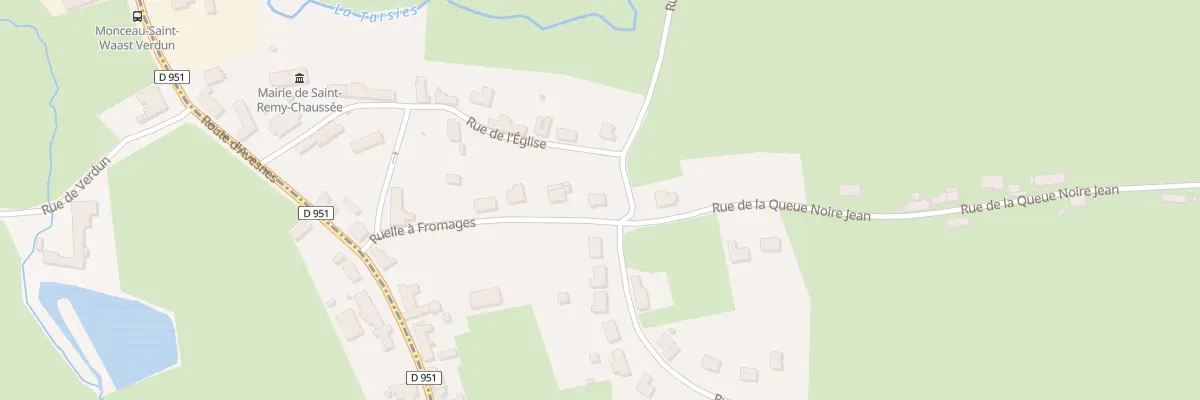 Plan du 9 Rle à Fromages à Saint-Remy-Chaussée