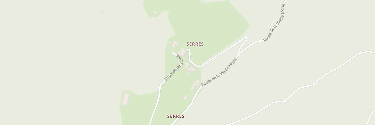 Plan du 5077 Serres à Saint-Étienne-Vallée-Française