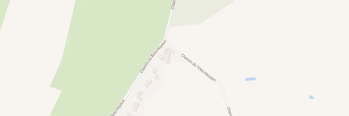 Plan du 1 Che du Trieu Mouton à Vieux-Mesnil
