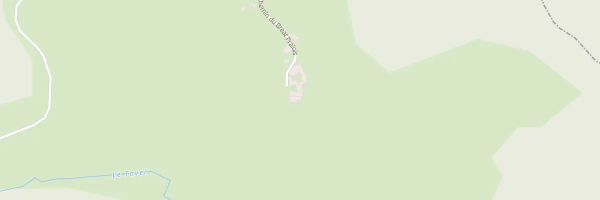 Plan du 5 Che du Breat Pralois à La Côte-Saint-Didier