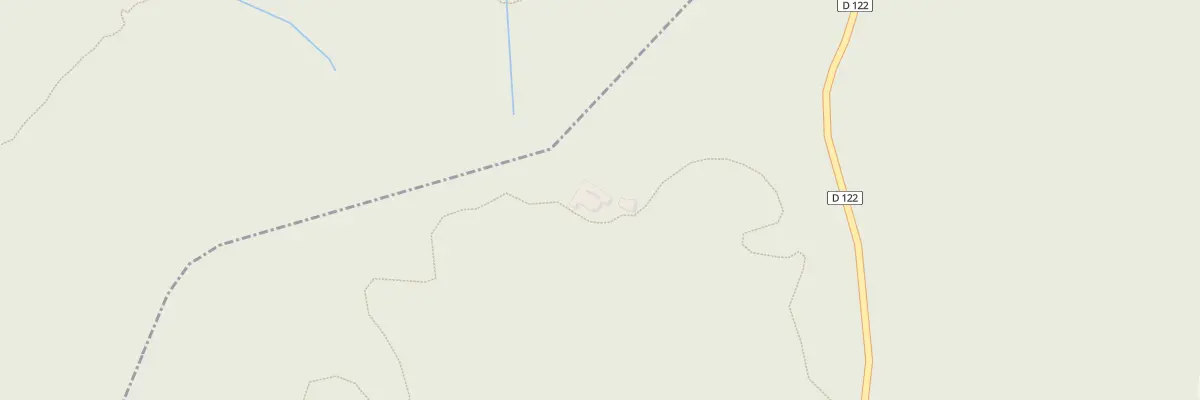Plan du 5020 La Clede à Vabres