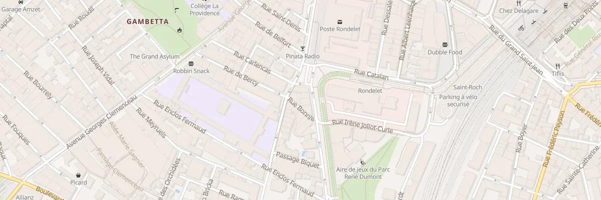 Plan du 4 Av de Maurin à Montpellier