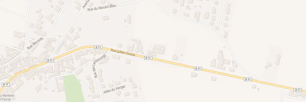 Plan du 21 Rue Julien Ducos à Saint-Martin-d’Ablois