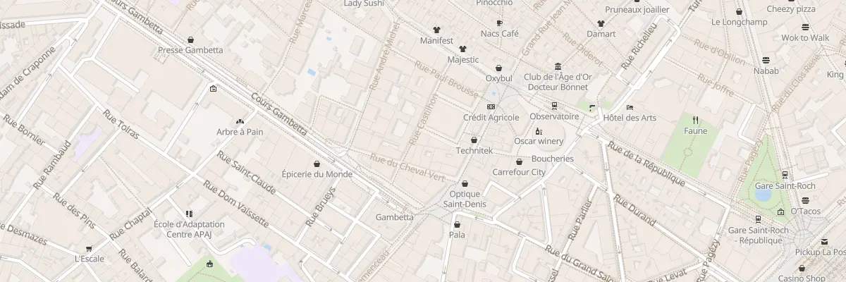 Plan du 7 Rue Castilhon à Montpellier