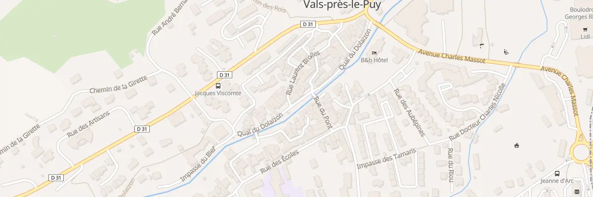 Plan du 39 Rue Laurent Brolles à Vals-près-le-Puy