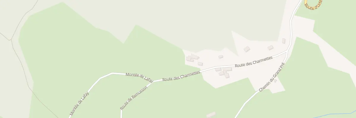 Plan du 410 Rte des Charmettes à Saint-Marcel-d’Urfé