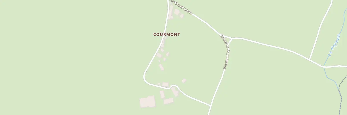 Plan du 155 Che de Courmont à Châtin