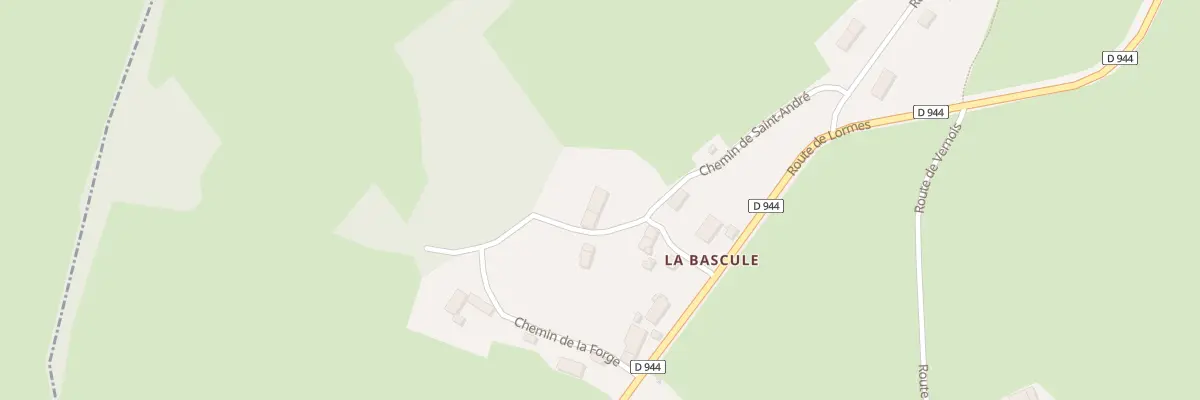 Plan du 2 Che de St Andre à Chastellux-sur-Cure
