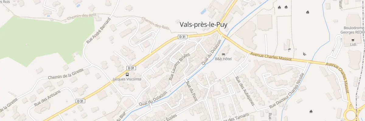Plan du 19 Rue Laurent Brolles à Vals-près-le-Puy