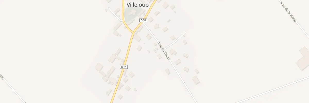 Plan du 8 Rue du Tilleul à Villeloup