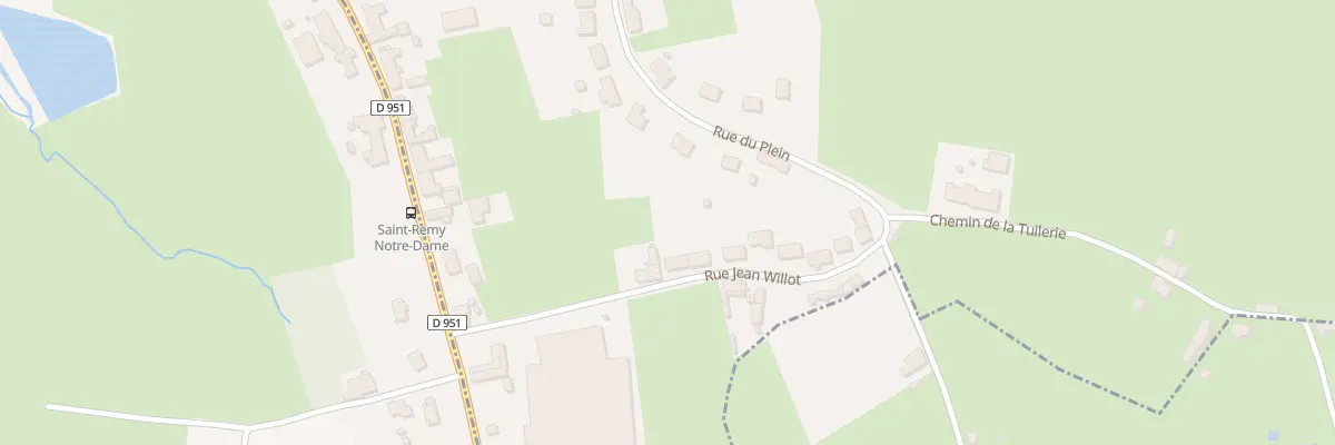 Plan du 9 Rue Jean Williot à Saint-Remy-Chaussée
