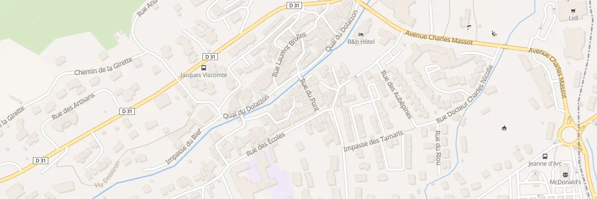 Plan du 26 Rue des Jardiniers à Vals-près-le-Puy