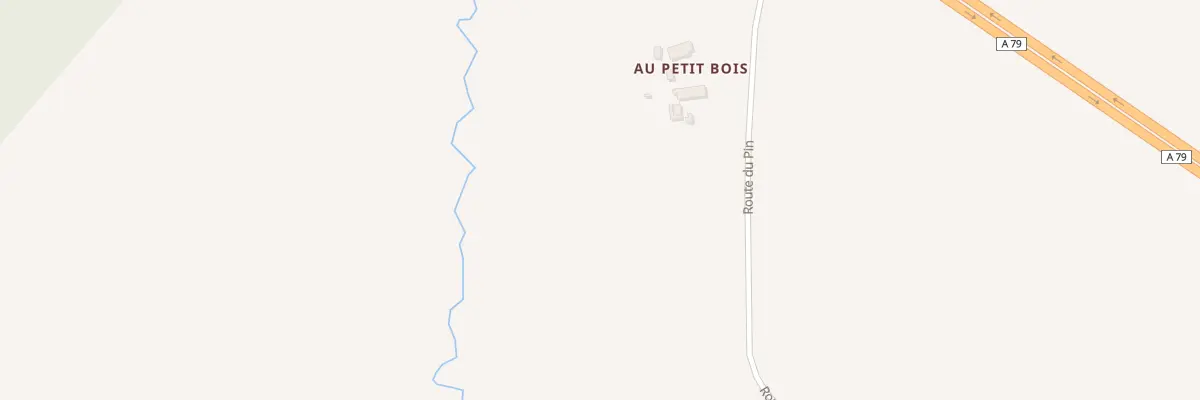 Plan du 5113 Au Petit Bois à Coulanges