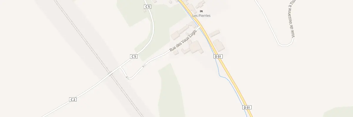 Plan du 42A Le Village à Vézannes