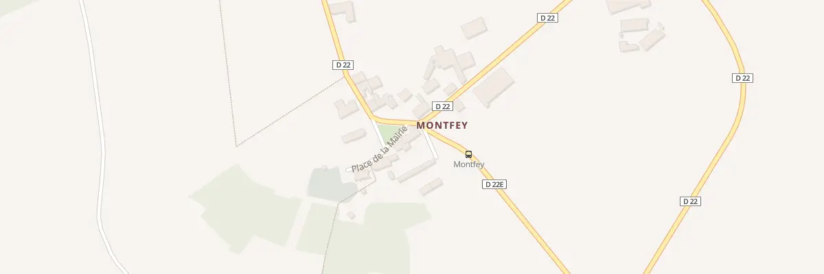 Plan du 2 Imp du Bout du Monde à Montfey