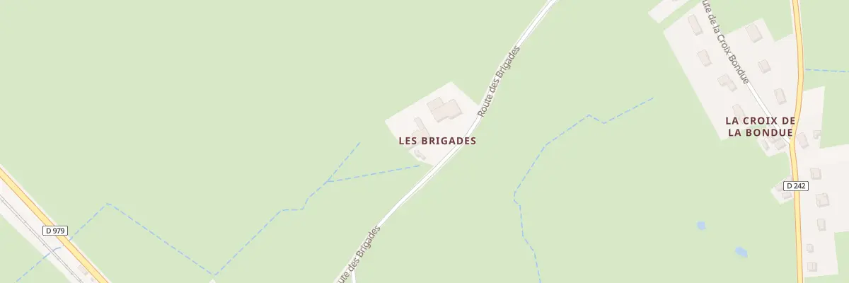Plan du 6 Rte des Brigades à Saint-Agnan