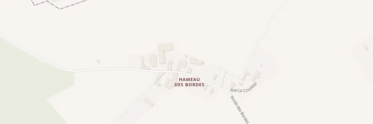 Plan du 52 Rte Des Bordes à Eaux-Puiseaux