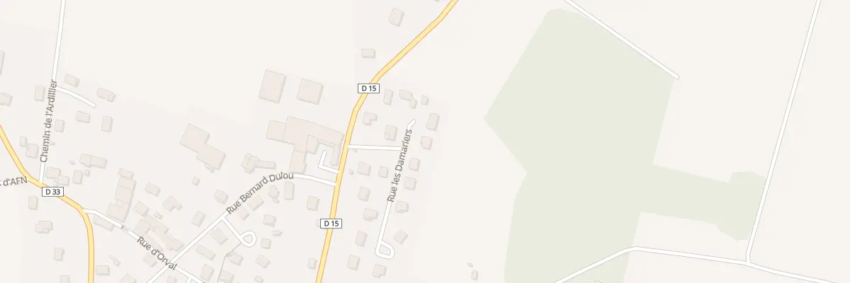 Plan du 9 Rue les Damariers à Fontvannes
