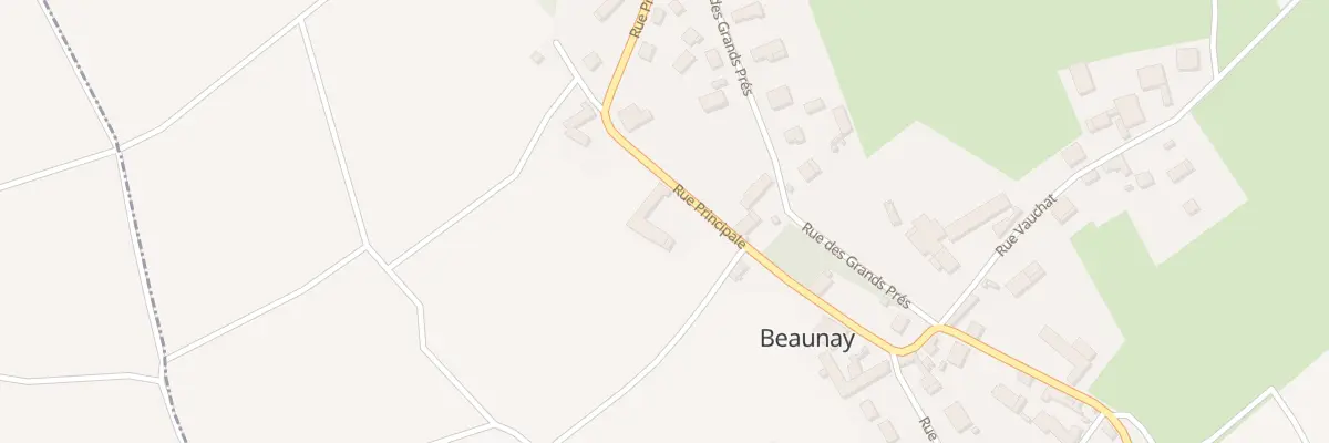 Plan du 19 Rue Principale à Beaunay
