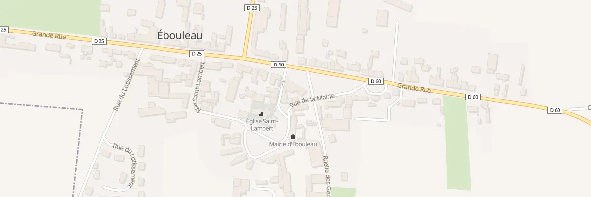Plan du 11 Pl de l’Eglise à Ébouleau