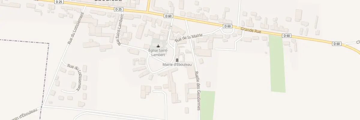 Plan du 7 Pl de l’Eglise à Ébouleau