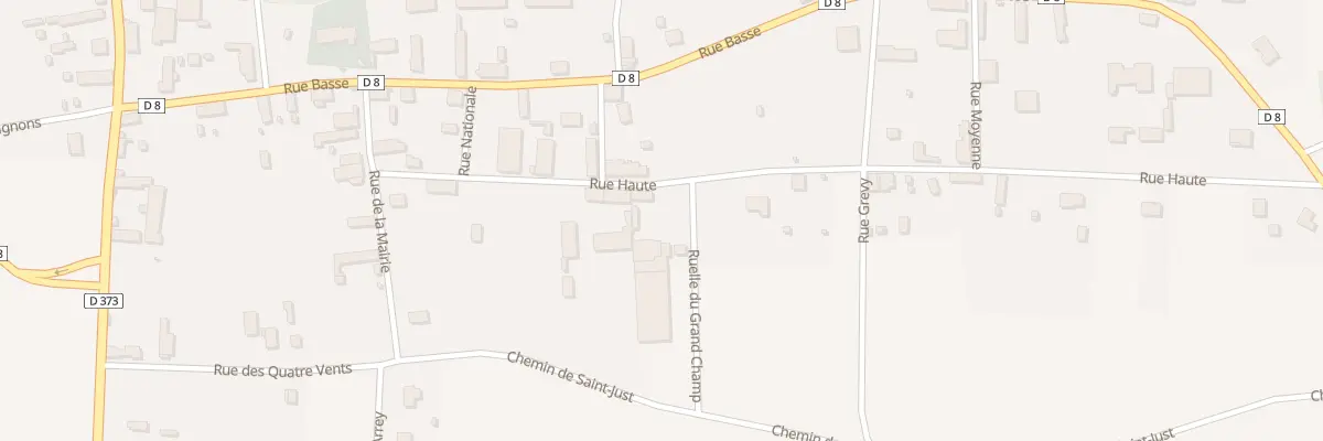 Plan du 29 Rue Haute à Boulages