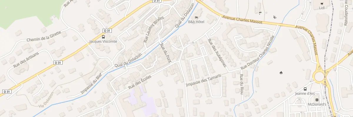 Plan du 14 Rue Saint-Benoît à Vals-près-le-Puy
