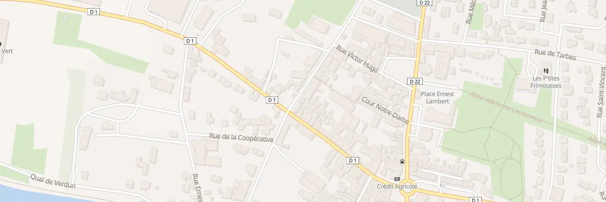 Plan du 4 Rue du Général Sarrail à Damery