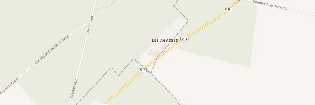 Plan du 3 Les Agasses à Montaigu