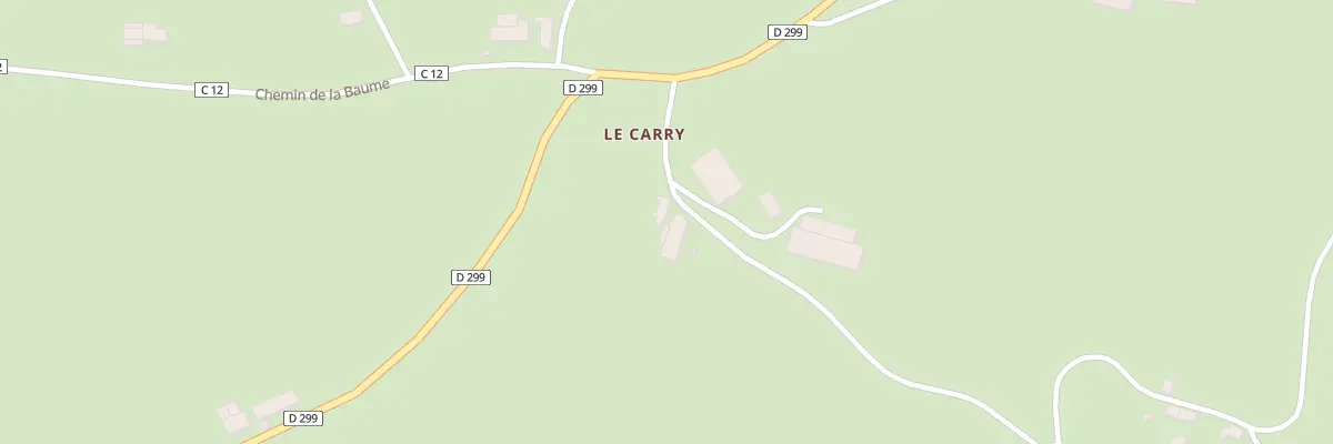 Plan du 73 Le Carry à Saint-Honoré-les-Bains