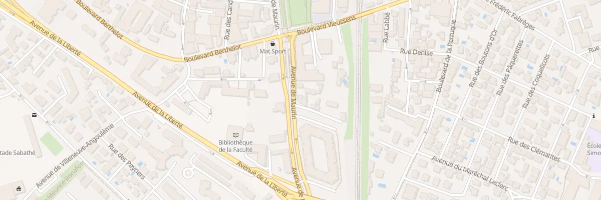 Plan du 3 Imp des Marrescals à Montpellier