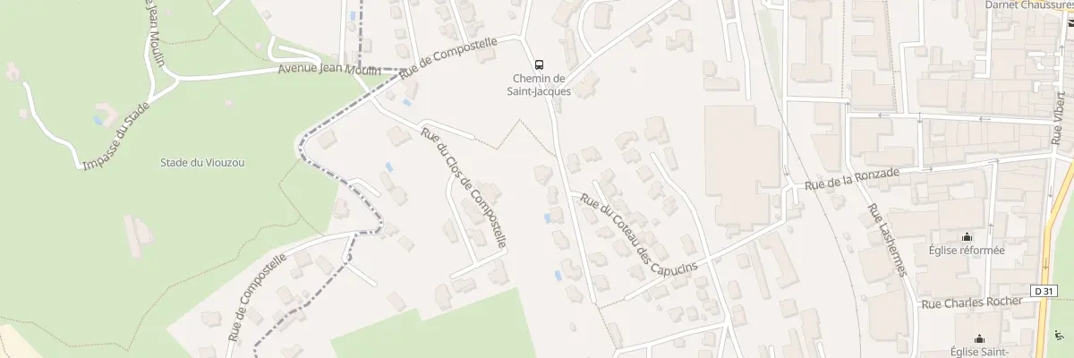 Plan du 2 Rue Général Aubert Frère au Puy-en-Velay