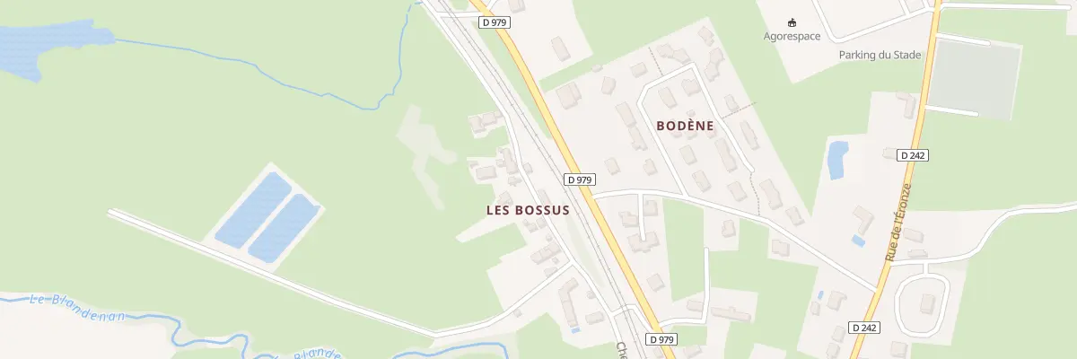 Plan du 12 Che des Bossus à Saint-Agnan