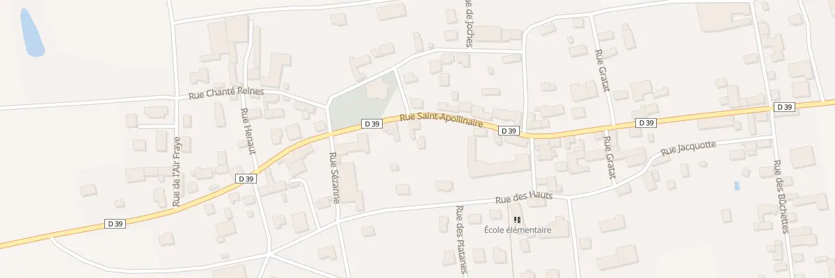 Plan du 17 Rue Saint Apollinaire à Broussy-le-Grand