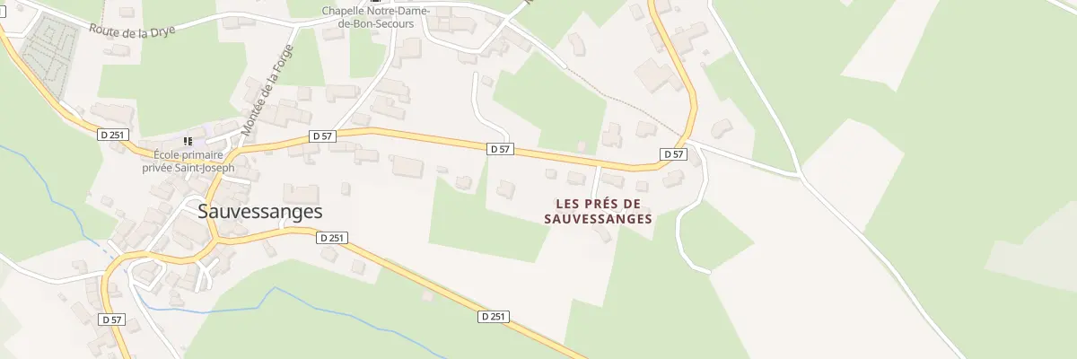 Plan du 5096 Le Banlet à Sauvessanges