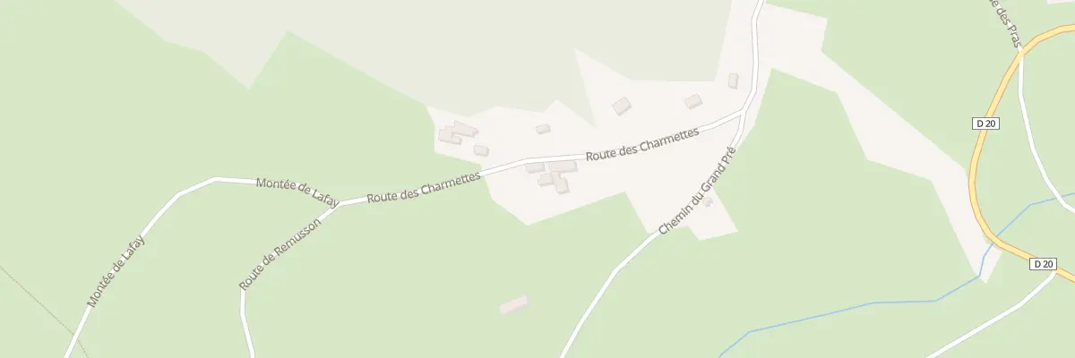 Plan du 5060 Les Charmettes à Saint-Marcel-d’Urfé