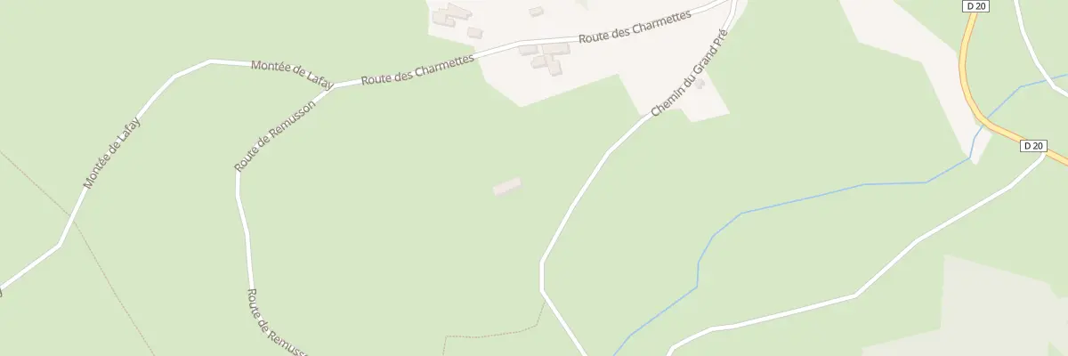 Plan du 5057 Les Charmettes à Saint-Marcel-d’Urfé